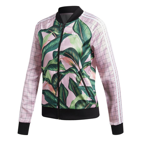 ADIDAS ORIGINALS SST TRACK JACKET W "TROPICAL LEAF" (MULTICOLOR)
