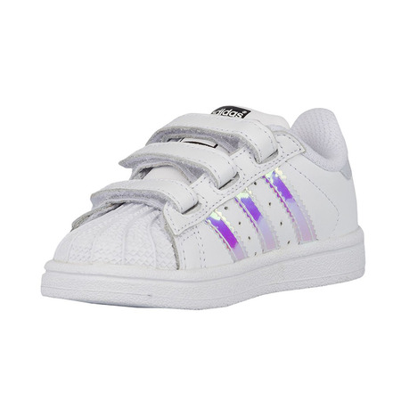 Adidas Originals Superstar CF Infats (White/Litmus)