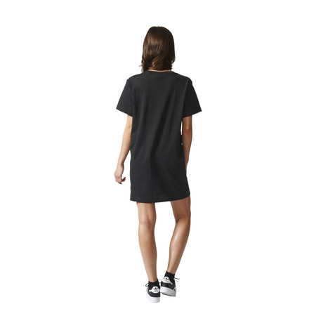 Adidas Originals Trefoil Logo Kleid Tee (negro)