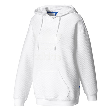 Adidas Originals Trefoil Logo Hoodie "New York" (weißer Schnee)