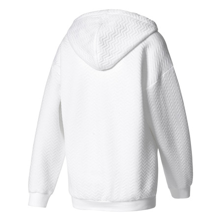 Adidas Originals Trefoil Logo Hoodie "New York" (weißer Schnee)