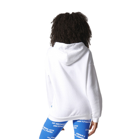 Adidas Originals Trefoil Logo Hoodie "New York" (weißer Schnee)