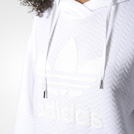 Adidas Originals Trefoil Logo Hoodie "New York" (weißer Schnee)