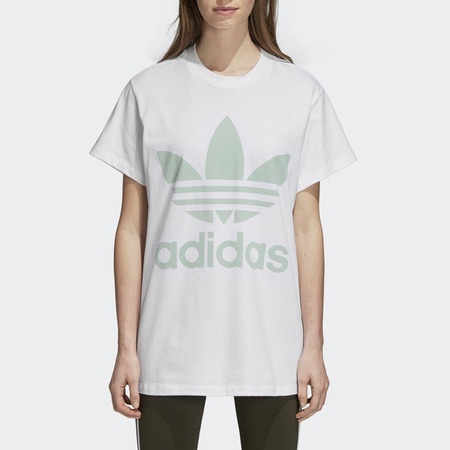 Adidas Originals Big Trefoil Oversize Tee W (Weiß)