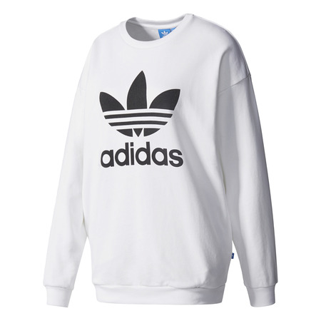 Adidas Originals Trefoil Sweatshirt W (weiß/schwarz)