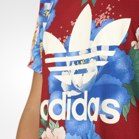 Adidas Originals Trefoil Tee Kleid "Chita Oriental" (multicolor)