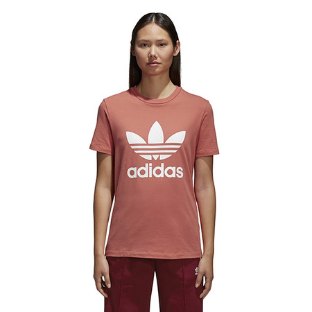 Adidas Originals Trefoil Tee W (Trace/Scarlet)