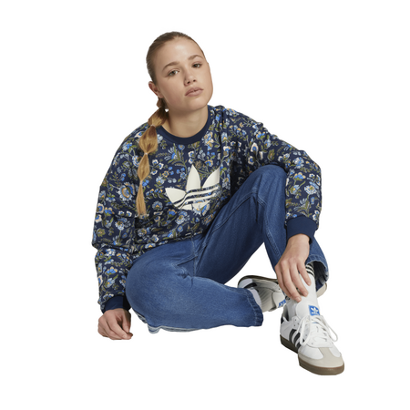 Adidas Originals X Liberty London Crew Kids "night indigo"
