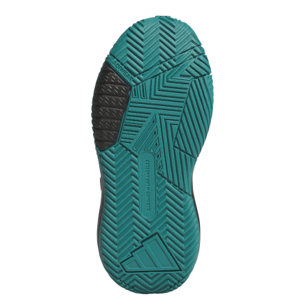 Adidas OwnTheGame 3.0 K "White/Black-Pure Teal"