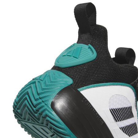 Adidas OwnTheGame 3.0 K "White/Black-Pure Teal"