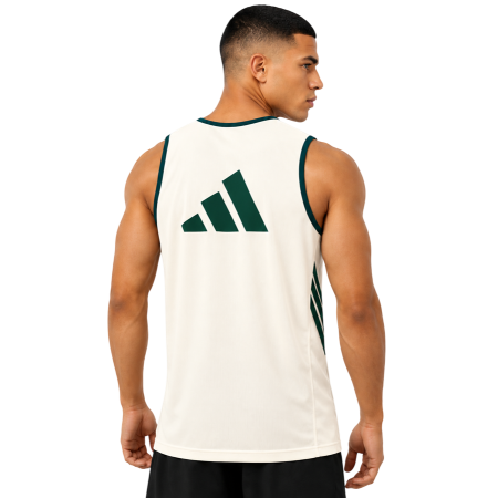 Adidas Real Madrid BB 26/27 Reversible Tank "Aurora Ivy-Ivory"