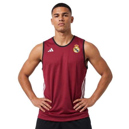Adidas Real Madrid BB 26/27 Reversible Tank "White-Wild Pink"