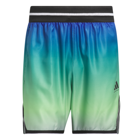 Adidas Short Basket Crazylite AOP 2 "Lime Burst/Pure Teal"