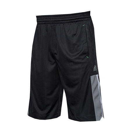 Adidas Short Damian Lillard Athem (negro/gris/blanco)
