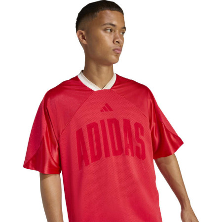 Adidas STADIUM GRAPHIC MESH T-Shirt "RED"