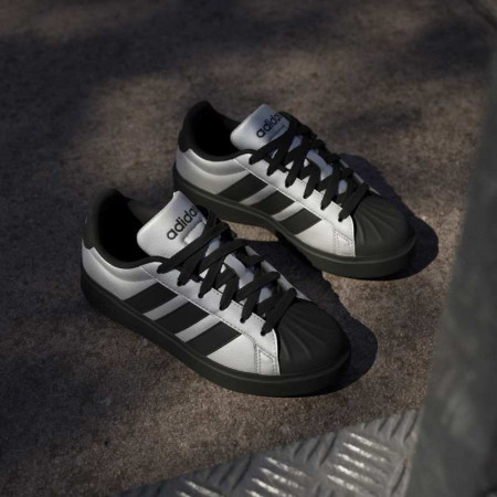 Adidas Streettalk Shoes Junior  "Silver"