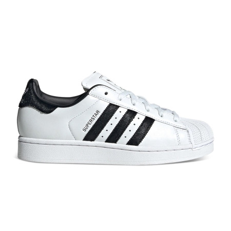 ADIDAS Superstar II White Black Pony Hair (Women's)