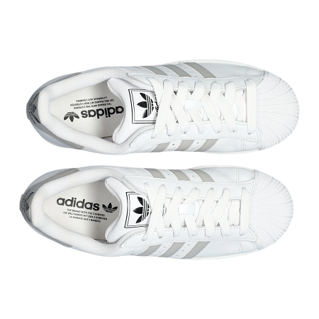 adidas Superstar II White Grey Two