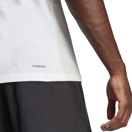 Adidas Train Essentialsready Logo Training T-Shirt "White"