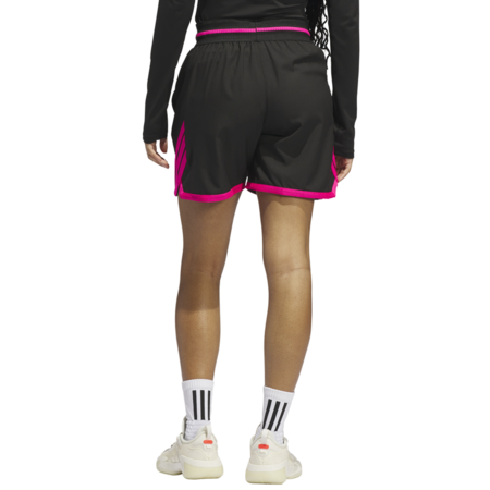 Adidas Wmns Basketball Crazylite Short "Black/Shock Pink"