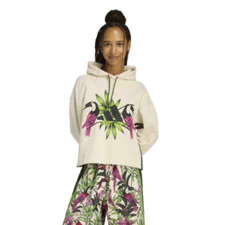 ADIDAS x FARM RIO HOODIE "Beige"