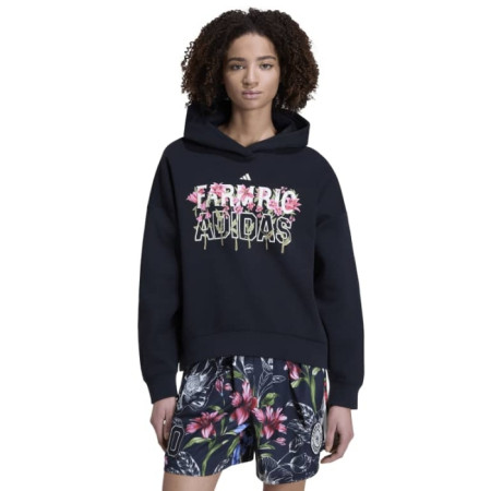 ADIDAS x FARM RIO HOODIE "Black"