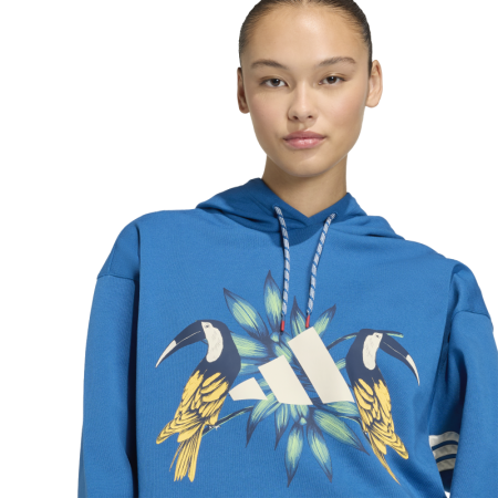ADIDAS x FARM RIO HOODIE  "Blue"