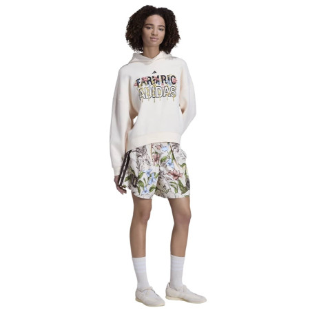 Adidas x Farm Rio Hoodie "Ecru Tint-Shadow Brown-Multicolor"