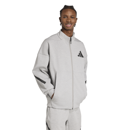 Adidas Z.N.E. Track Top "Medium Grey Heather"