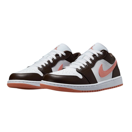 Air Jordan 1 Low Brown/Pink (Women's)