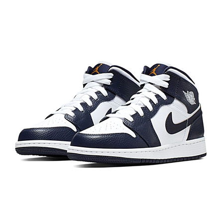 Air Jordan 1 Mid (GS) "Obsidian"