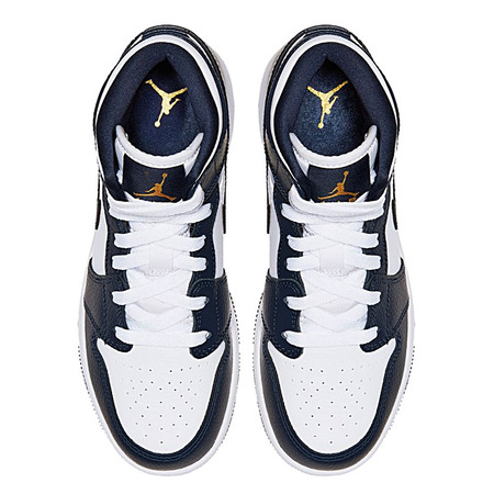 Air Jordan 1 Mid (GS) "Obsidian"