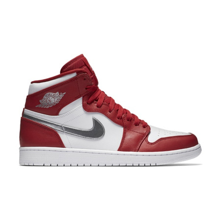 Air Jordan 1 Retro High "Silbermedaille" (602/Gym rot/metallic silver/white)
