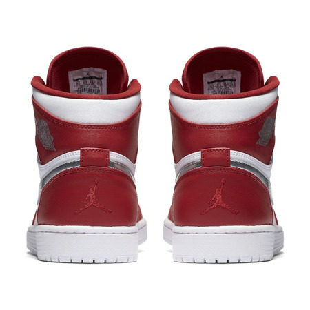 Air Jordan 1 Retro High "Silbermedaille" (602/Gym rot/metallic silver/white)
