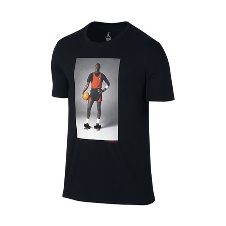Air Jordan Banned Photo Tee "Black" (010/schwarz/rot)