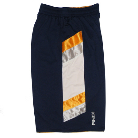Und 1 kurze Basket Reversible Bynum (Navy/gelb/weiß)