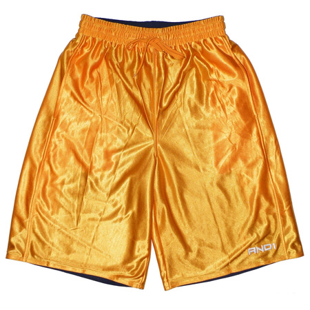 Und 1 kurze Basket Reversible Bynum (Navy/gelb/weiß)