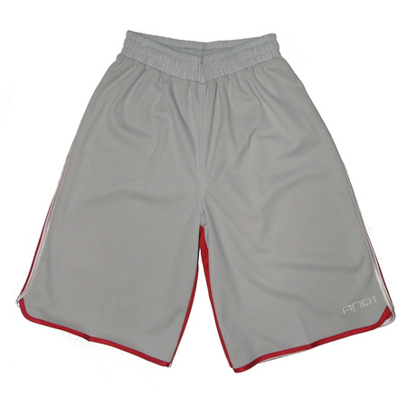 Und 1 Short Bent (gris/rojo)