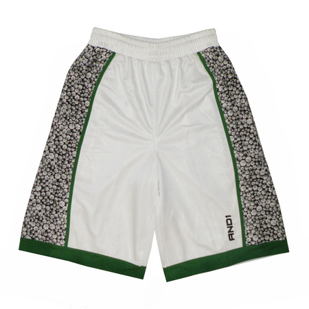 Und 1 Short Boldo (Blano/verde/gris)