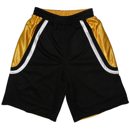 And1 Short Reversible Brandon (negro/amarillo)