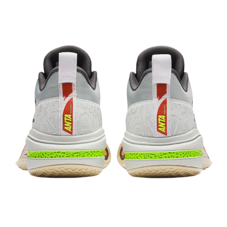 Anta Attack 1"White Grey Green"