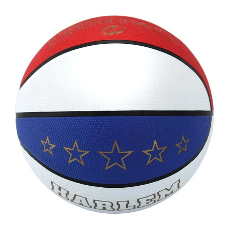 Balón Basket Spalding Harlem Globetrotter Sz.7 Rubber