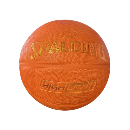 Balón Basket Spalding Ruber Sz.7 "Rush Orange"