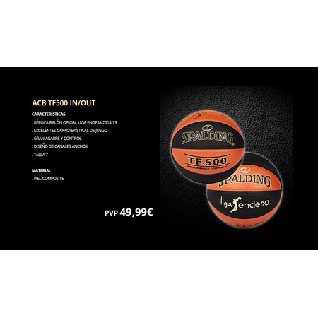 Balón Spalding Liga Endesa TF 500 SZ. 7