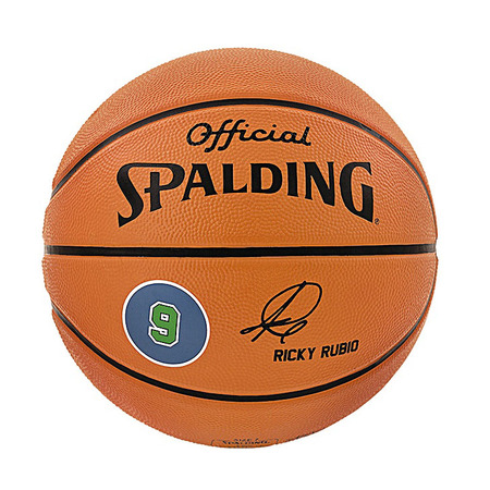 Balón Spalding Ricky Rubio (Talla 7/naranja)