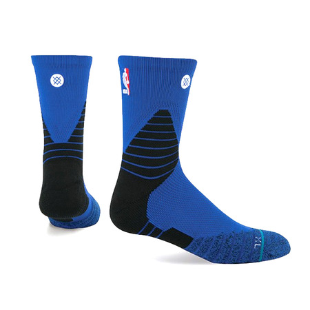 Calcetines Stance NBA Solid Qtr (blau/negro)