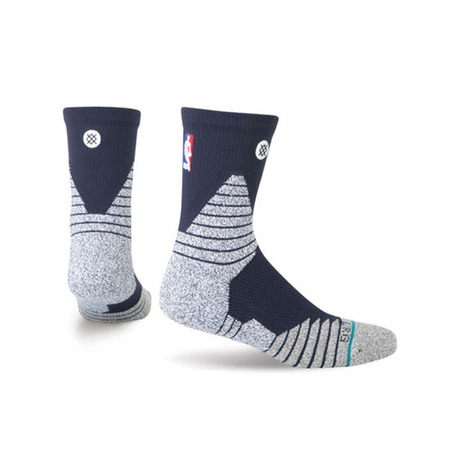 Calcetines Stance NBA Solid Qtr (Navy/gris)