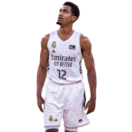 Camiseta ACB Real Madrid Basket 1ª Equipación JR. 2026-27 # 12 MALEDON #