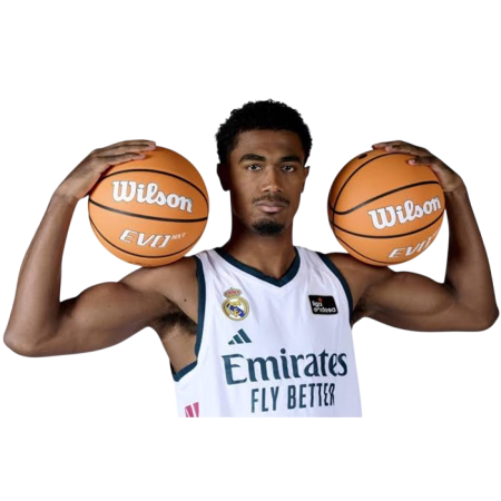 Camiseta ACB Real Madrid Basket 1ª Equipación JR. 2026-27 # 12 MALEDON #
