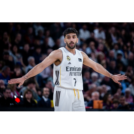 Camiseta ACB Real Madrid Basket 1ª Equipación JR. 2026-27 # 7 CAMPAZZO #